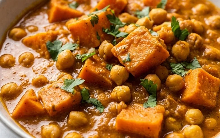 Sweet Potato and Chickpea Curry
