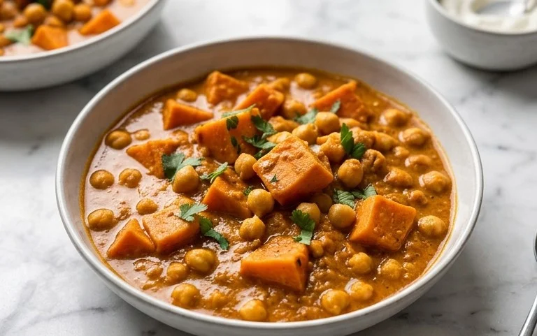 Sweet Potato and Chickpea Curry