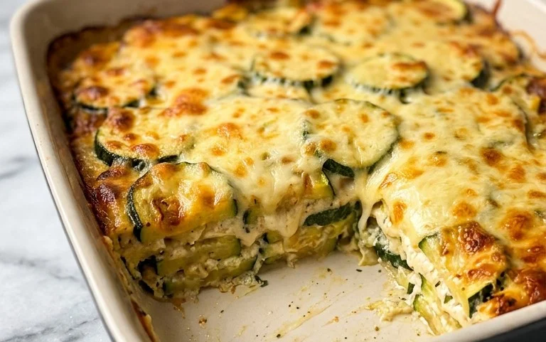 Easy Cheesy Zucchini Casserole