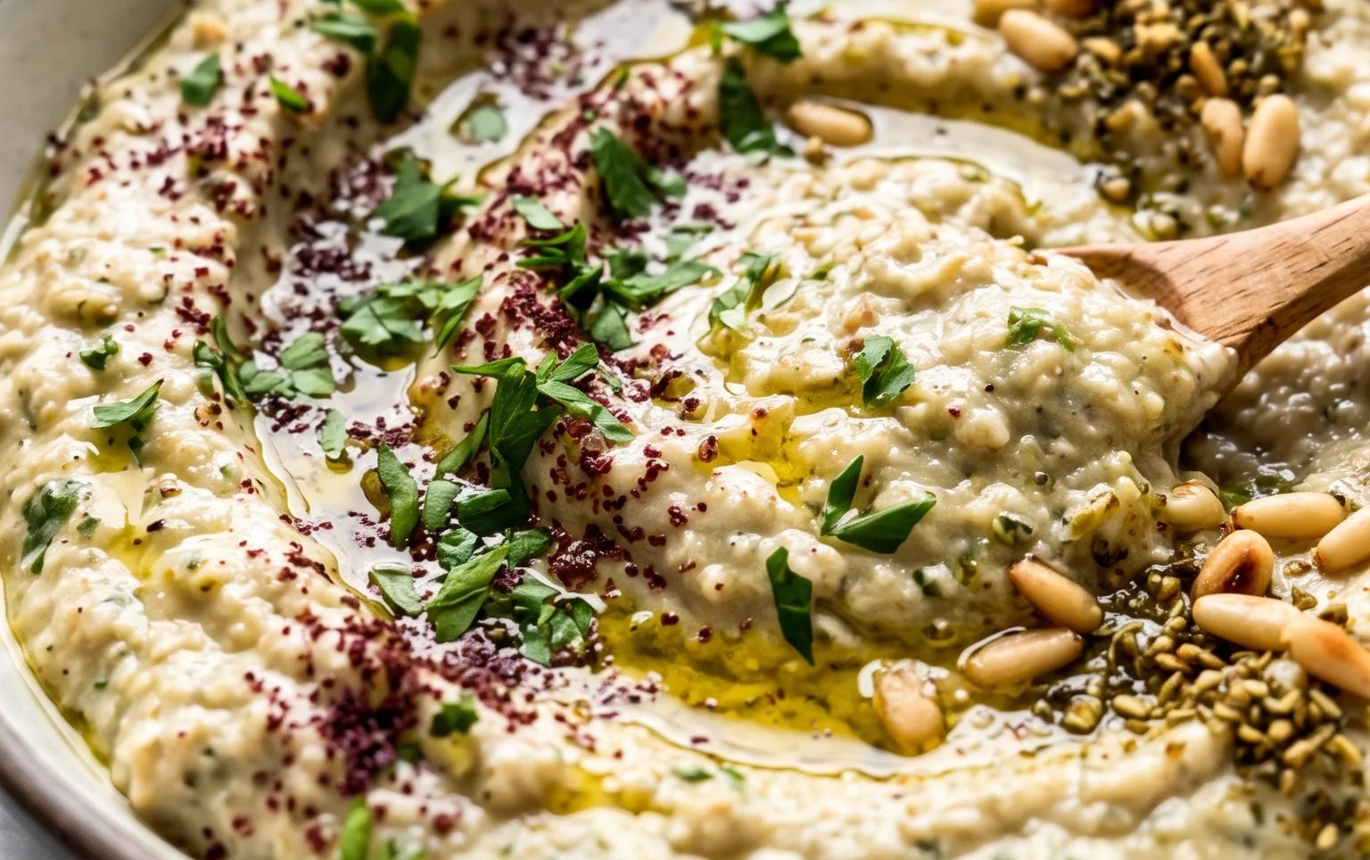 Pnon-alcoholic alestinian Zucchini Dip