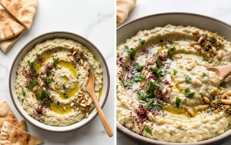 Pnon-alcoholic alestinian Zucchini Dip