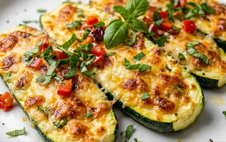 Baked Parmesan Zucchini