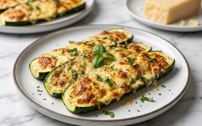 Baked Parmesan Zucchini