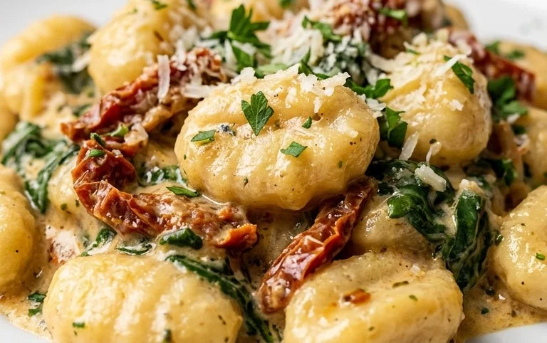 Creamy Tuscan Gnocchi