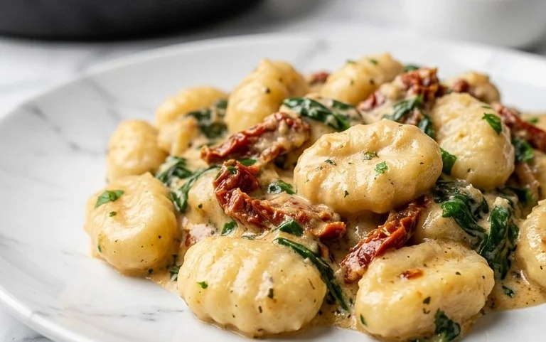 Creamy Tuscan Gnocchi
