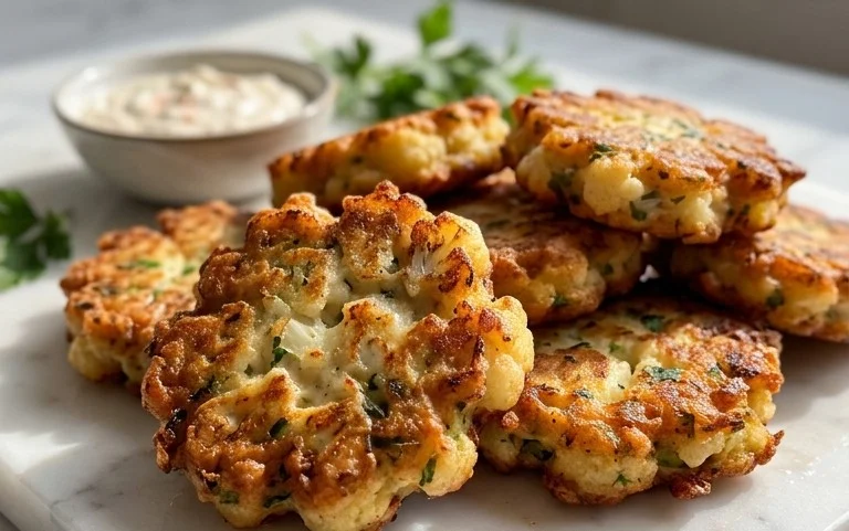 Basic Cauliflower Fritters
