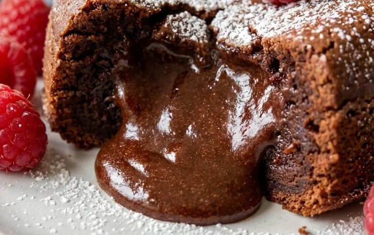 Air Fryer Lava Cake