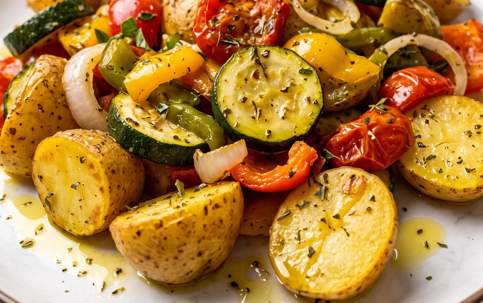 Mediterrane Kartoffel-Gemüsepfanne von Viniferia