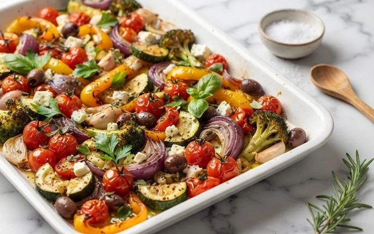 Mediterranean Roasted Vegetables