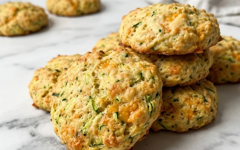 Zucchini Cheddar Biscuits
