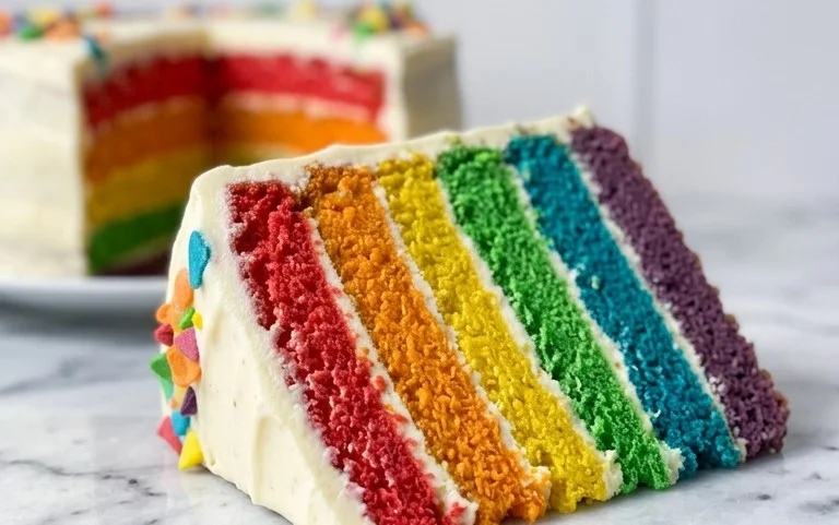 Regenbogenkuchen – einfach selbermachen