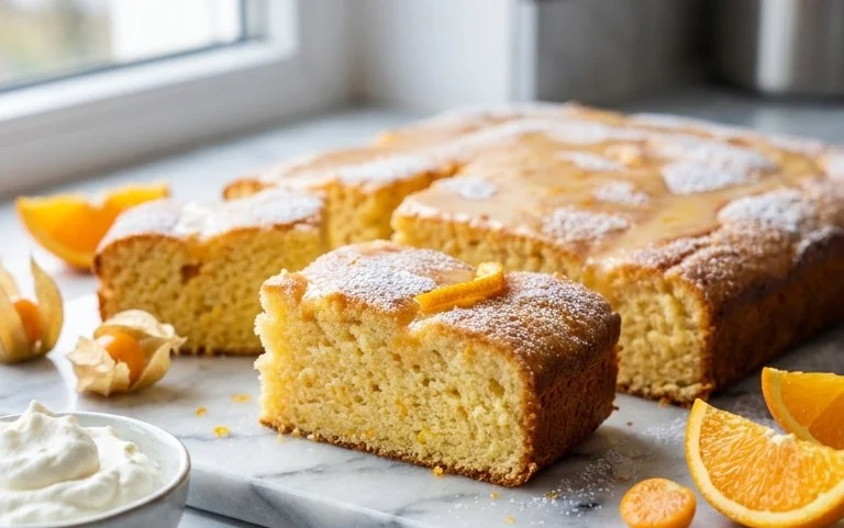 Fantakuchen vom Blech | einfaches Tassenrezept