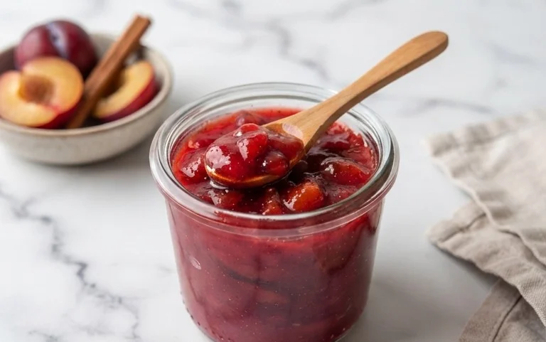 Vanilla Plum Jam Recipe