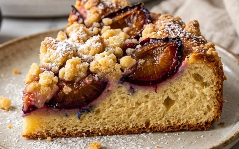 Klassiker: Pflaumenkuchen mit Streuseln